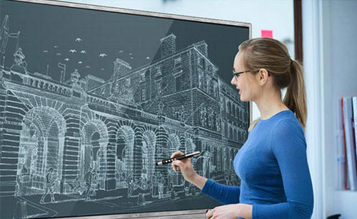 可觸摸的大屏幕就選智能會議平板