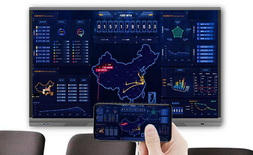 開會用的可觸摸大屏幕是什么設備？